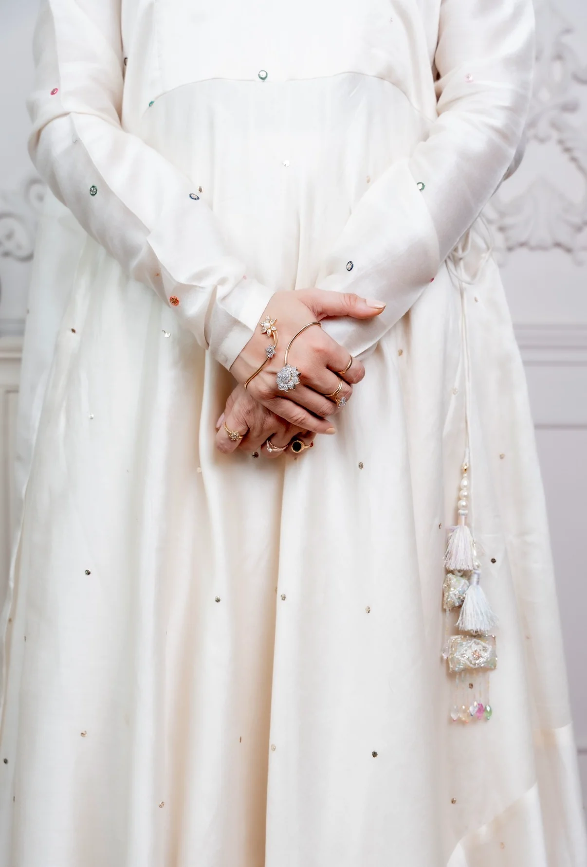 Chandani chanderi Silk Set - Image 5