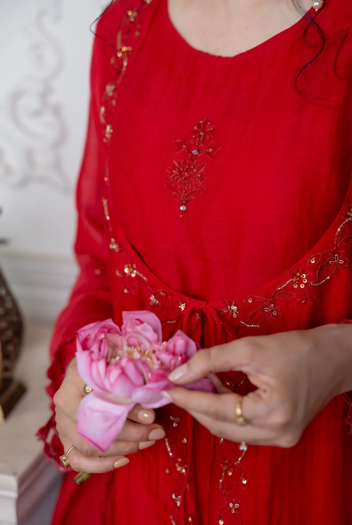 Gulbahar Chanderi Silk Set - Image 4