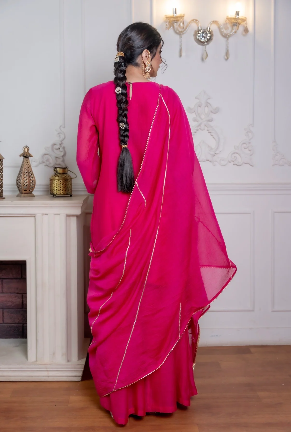 Kamal Chanderi Silk Set - Image 3