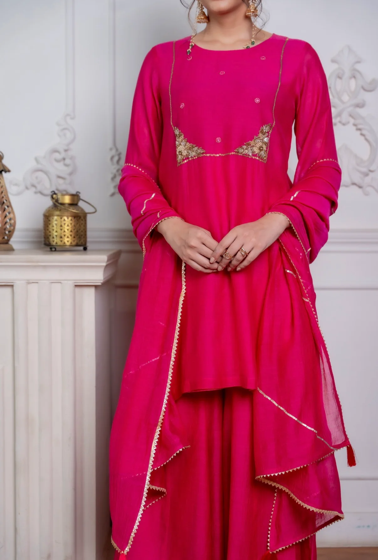 Kamal Chanderi Silk Set - Image 5