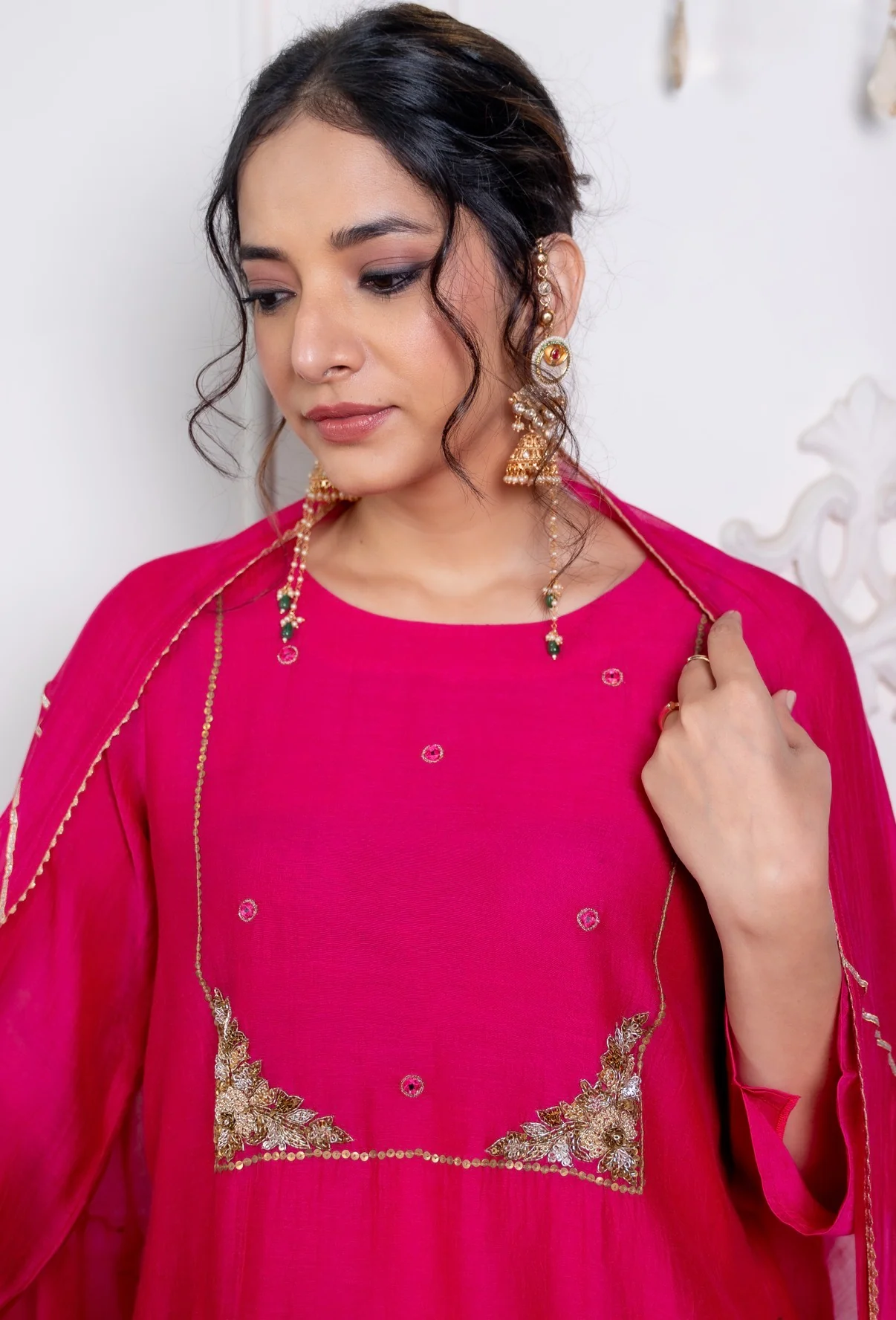 Kamal Chanderi Silk Set - Image 6