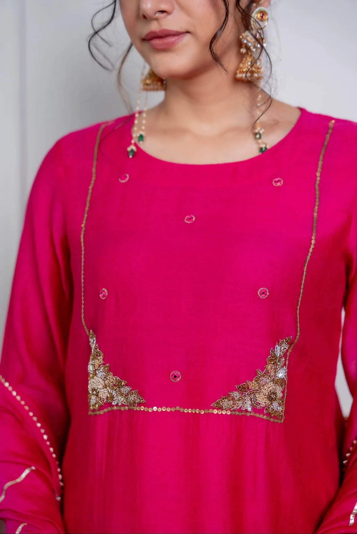 Kamal Chanderi Silk Set - Image 7