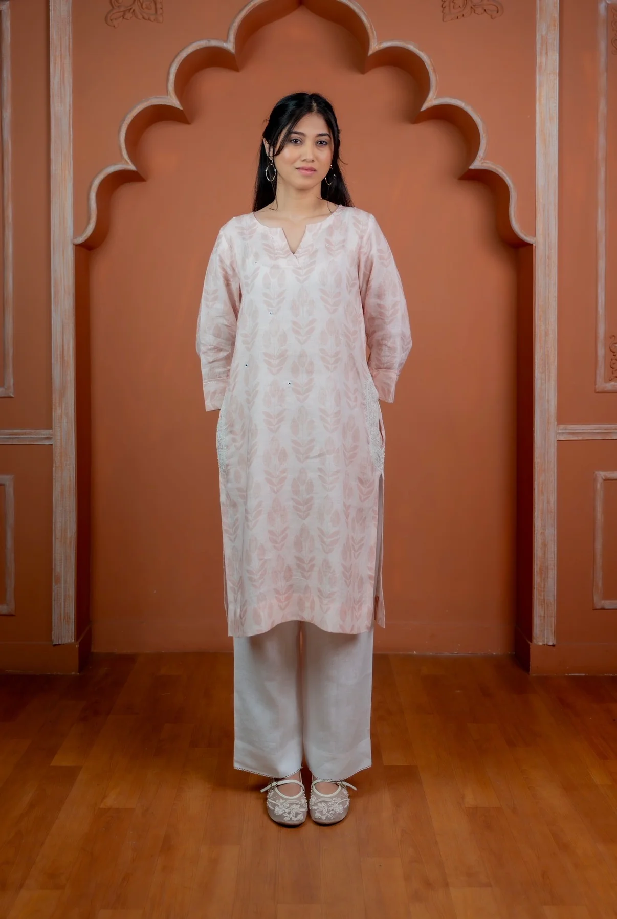 Misty Rose Linen Pair - Image 5