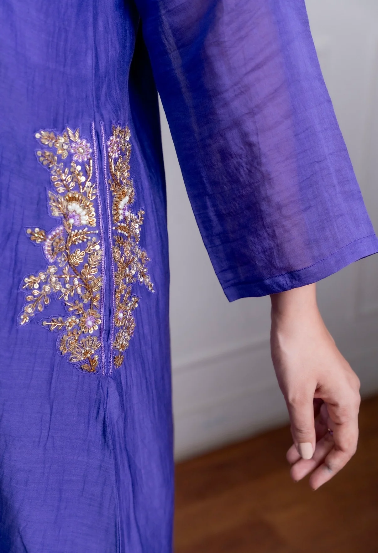 Mulberry Chanderi Silk Set - Image 5