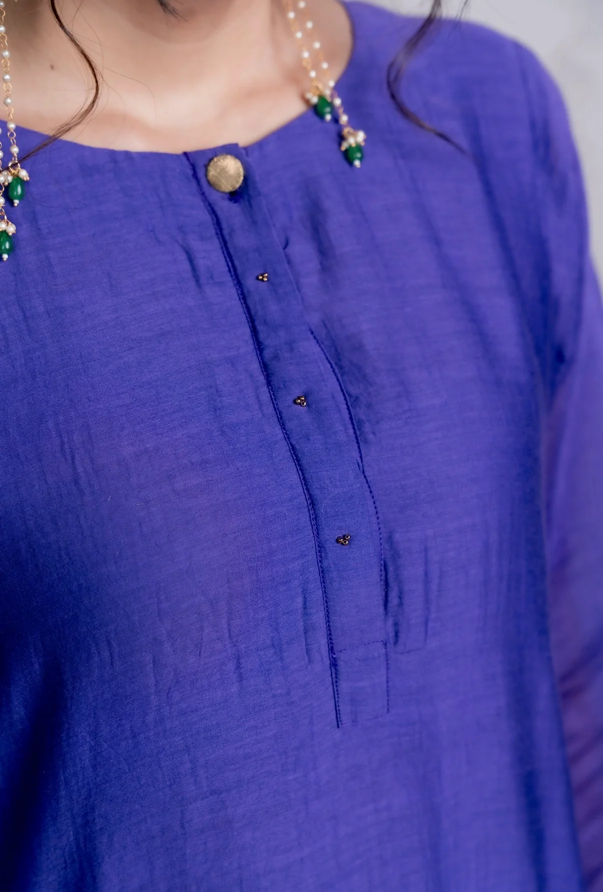 Mulberry Chanderi Silk Set - Image 7