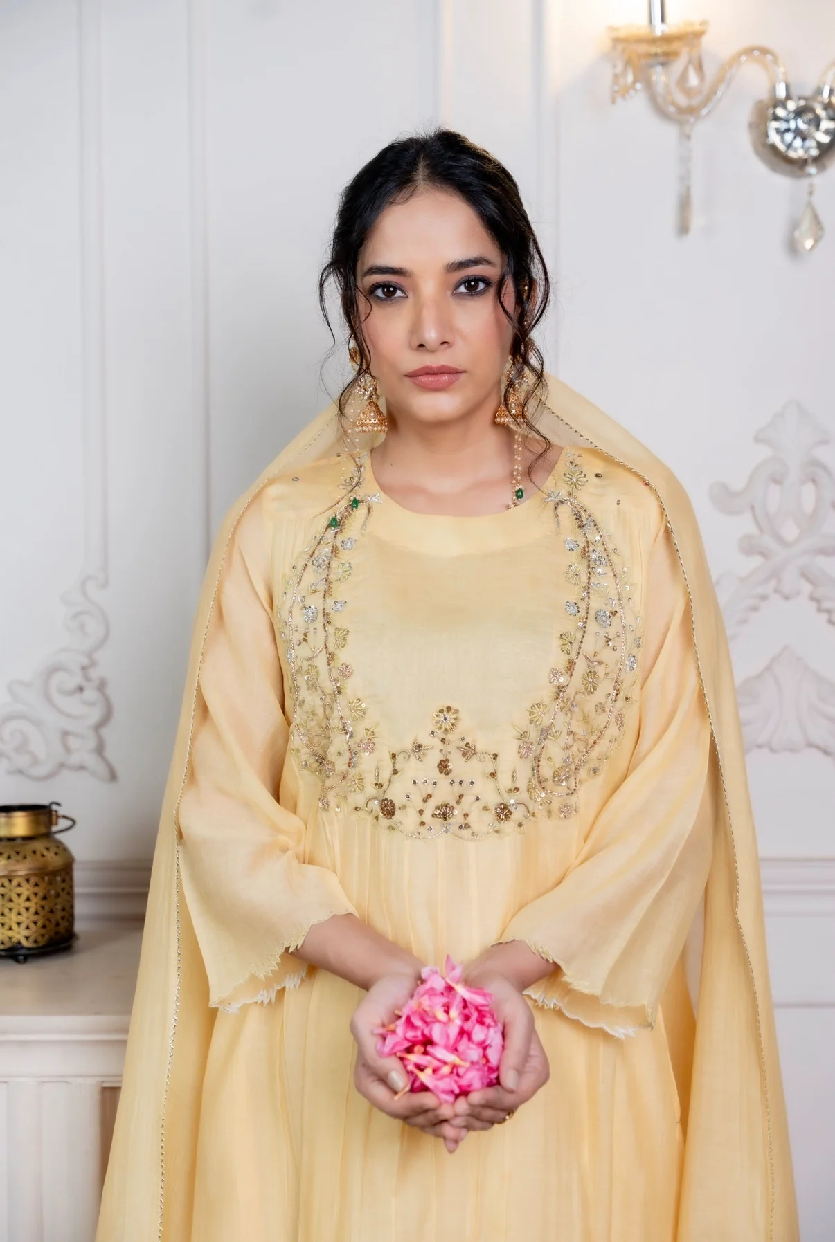Nargis Mul Chanderi Set - Image 6