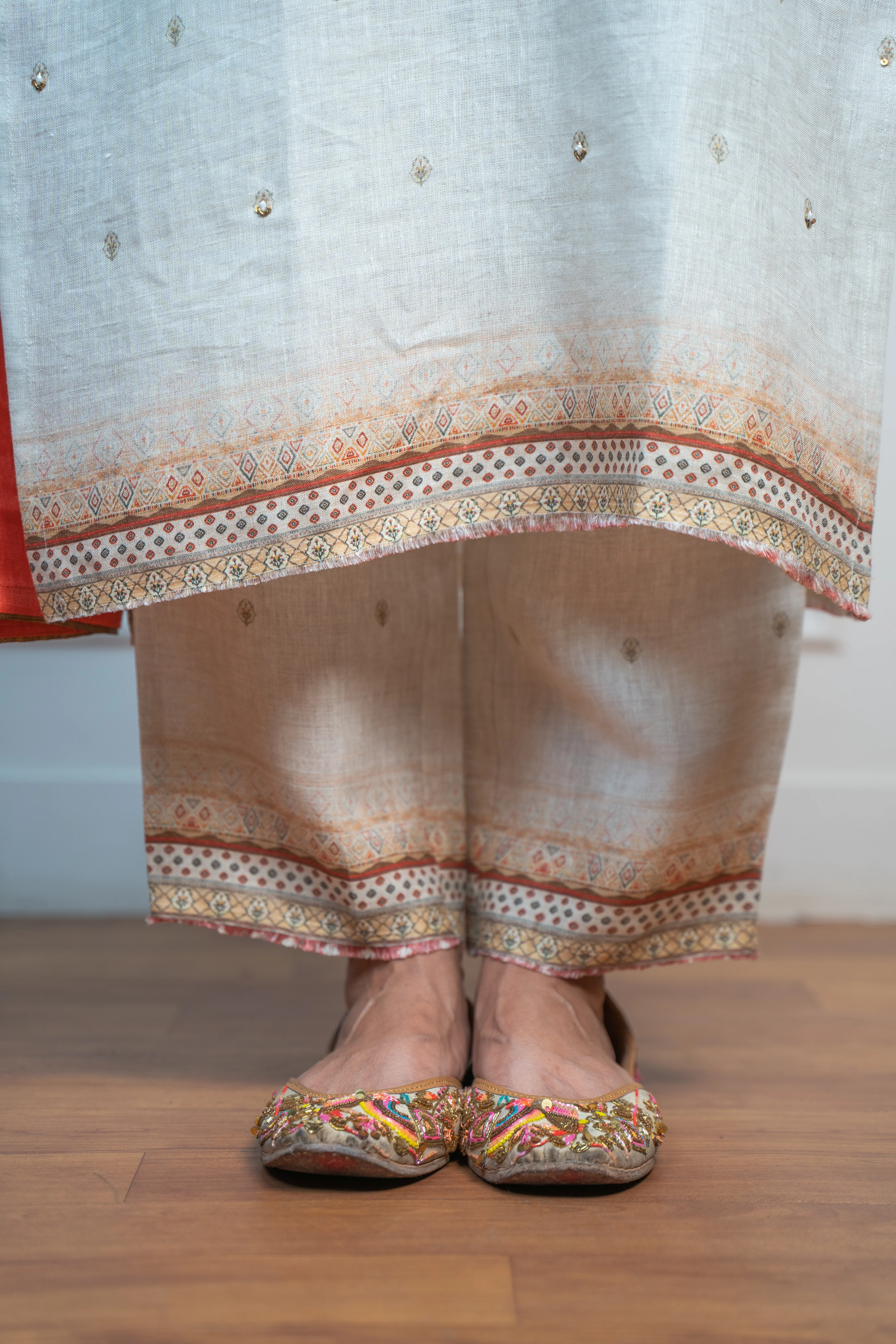 OAT-Rust NATURAL LINEN SET - Image 3
