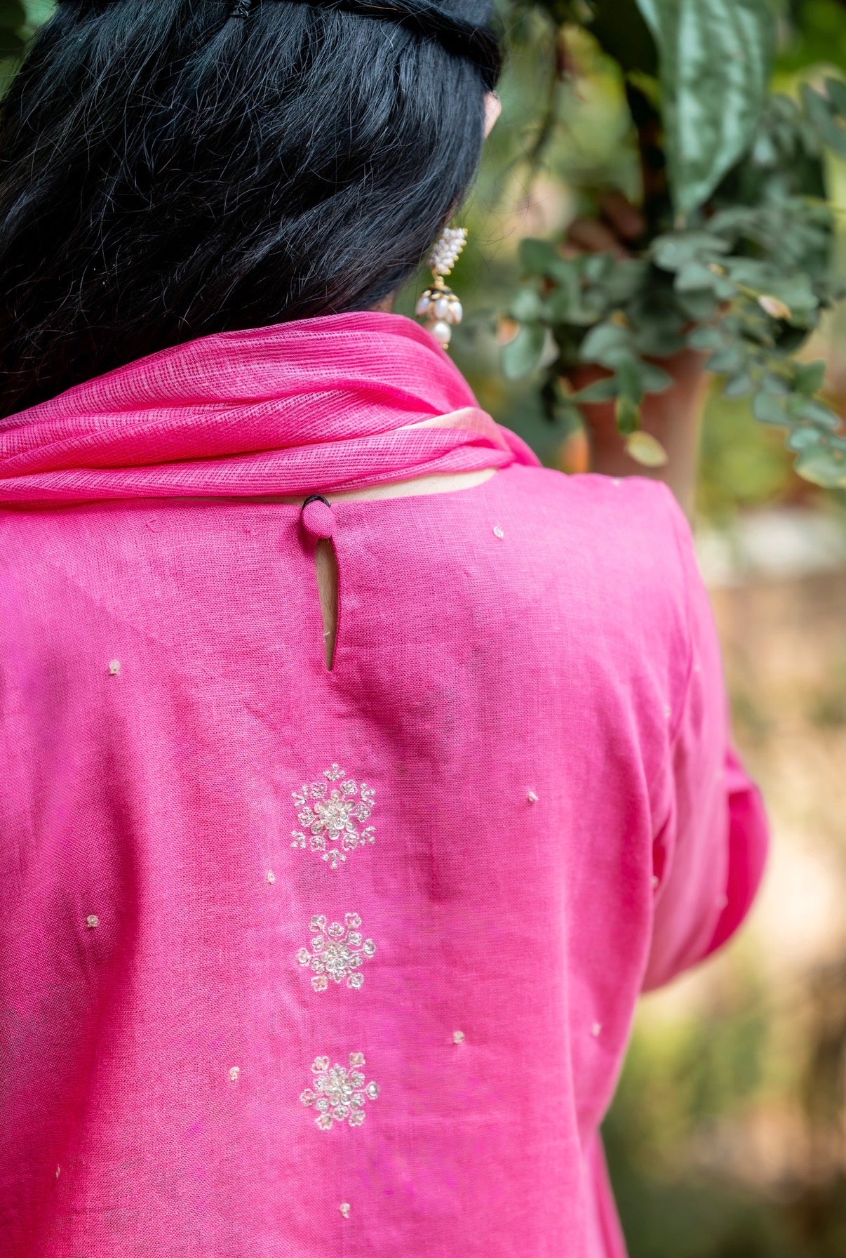 RANI Pink Linen Set - Image 4