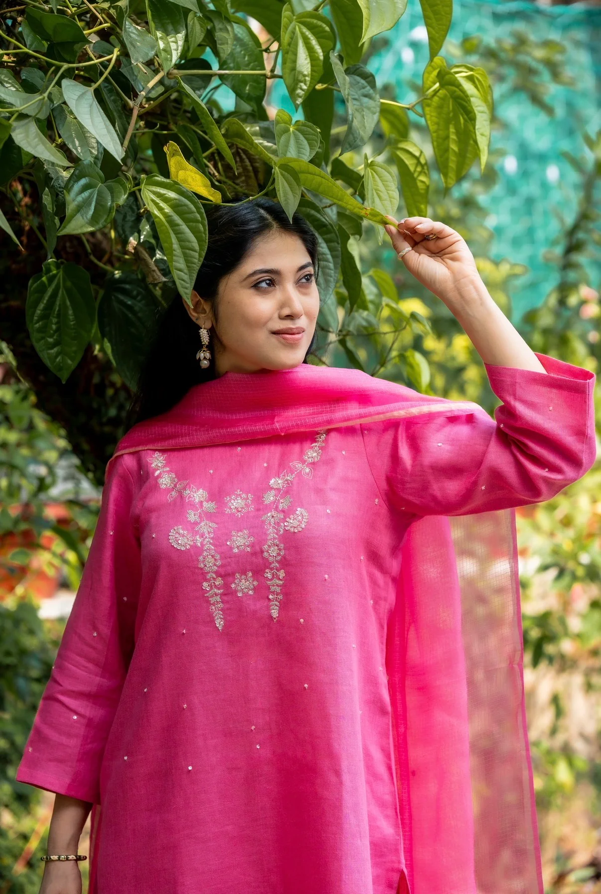 RANI Pink Linen Set - Image 5