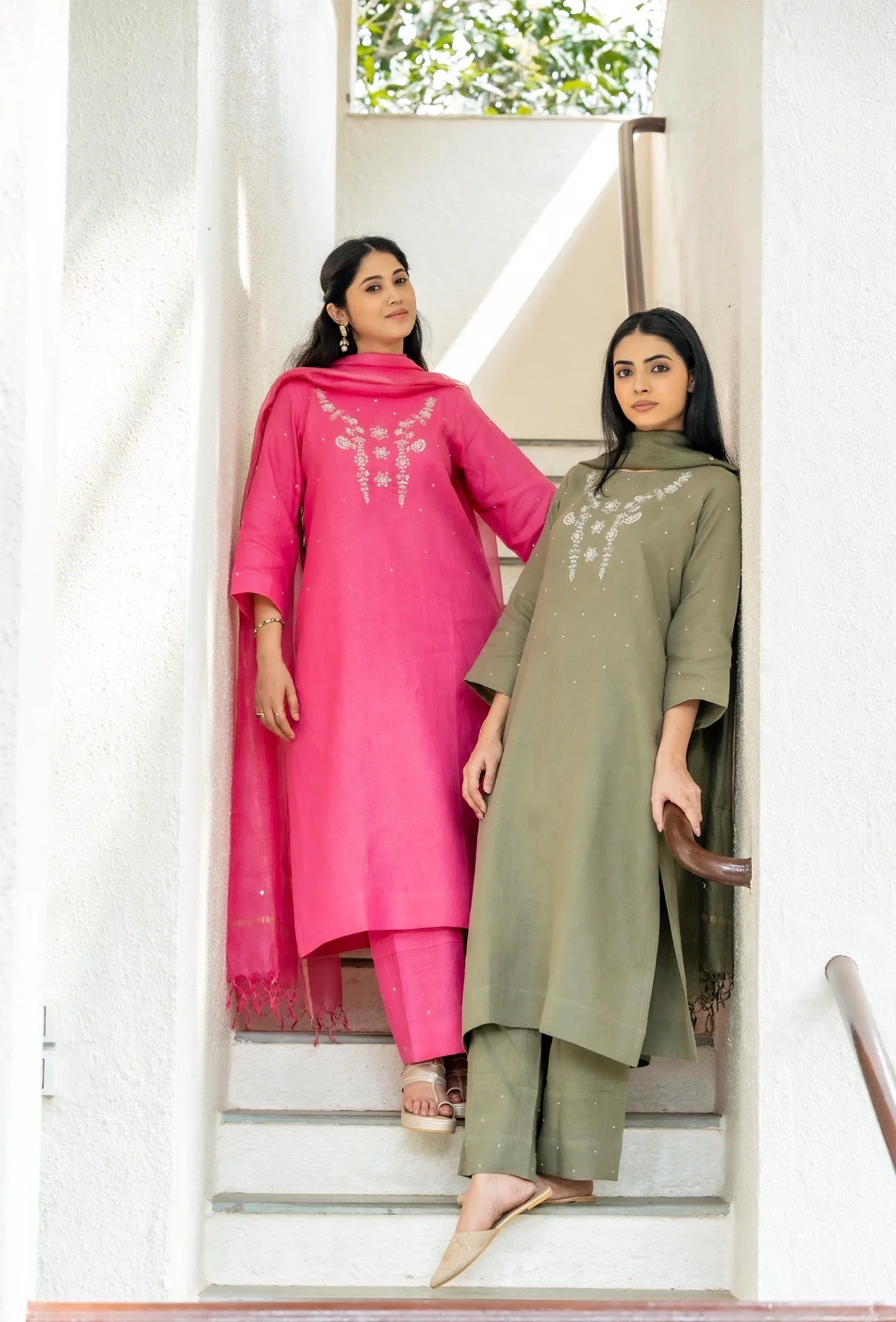 RANI Pink Linen Set - Image 9