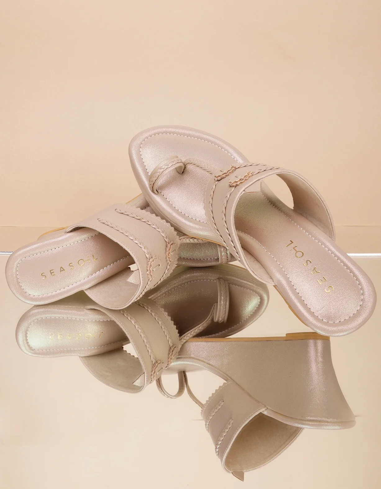 Rose gold kolhapuri - Image 2