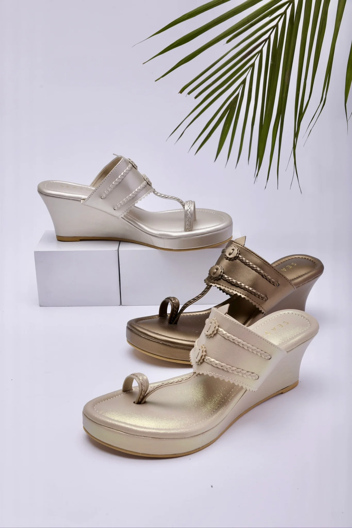 Rose gold kolhapuri - Image 3
