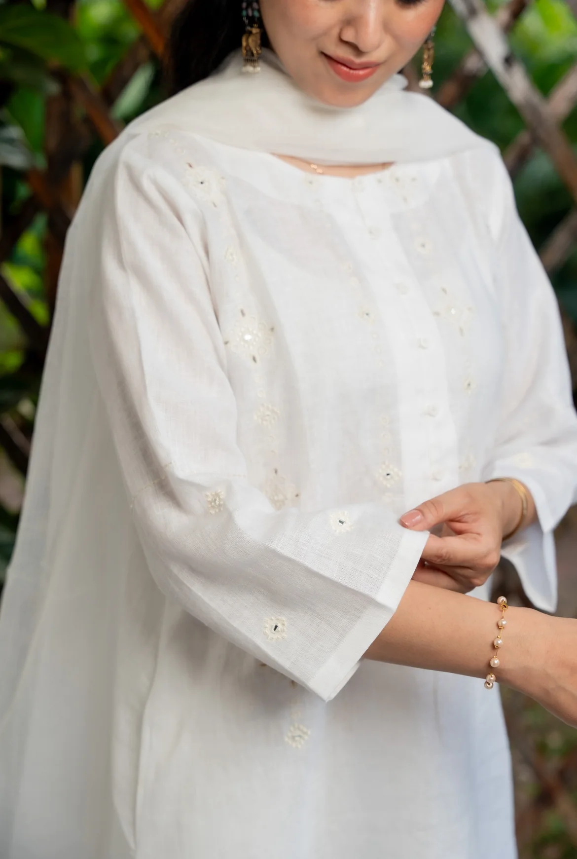 STAR WHITE LINEN SET - Image 5