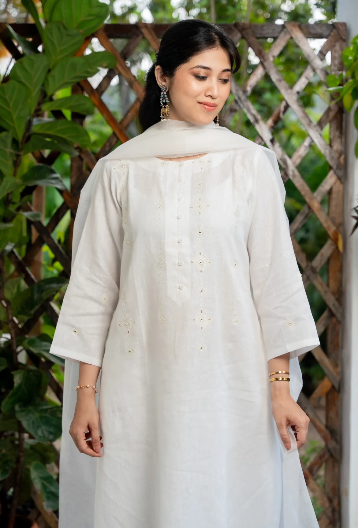 STAR WHITE LINEN SET - Image 6