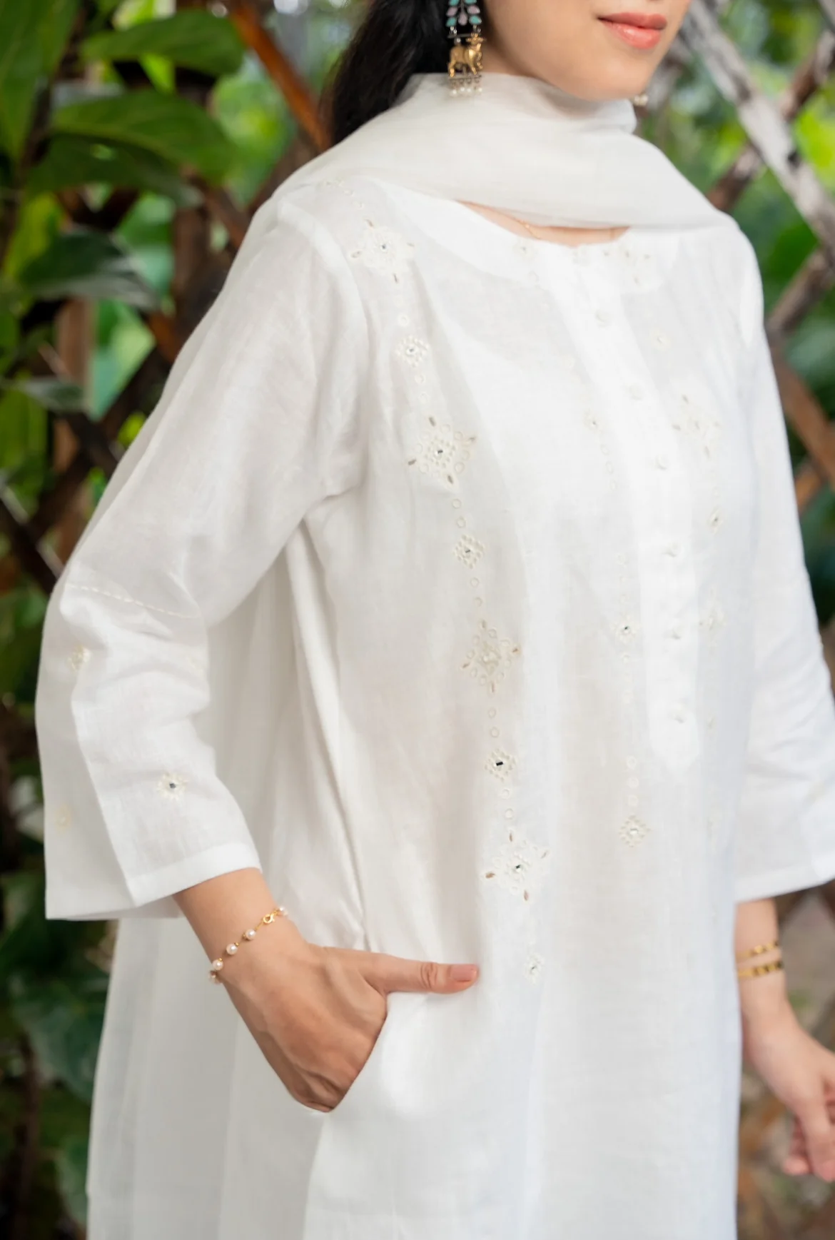 STAR WHITE LINEN SET - Image 7