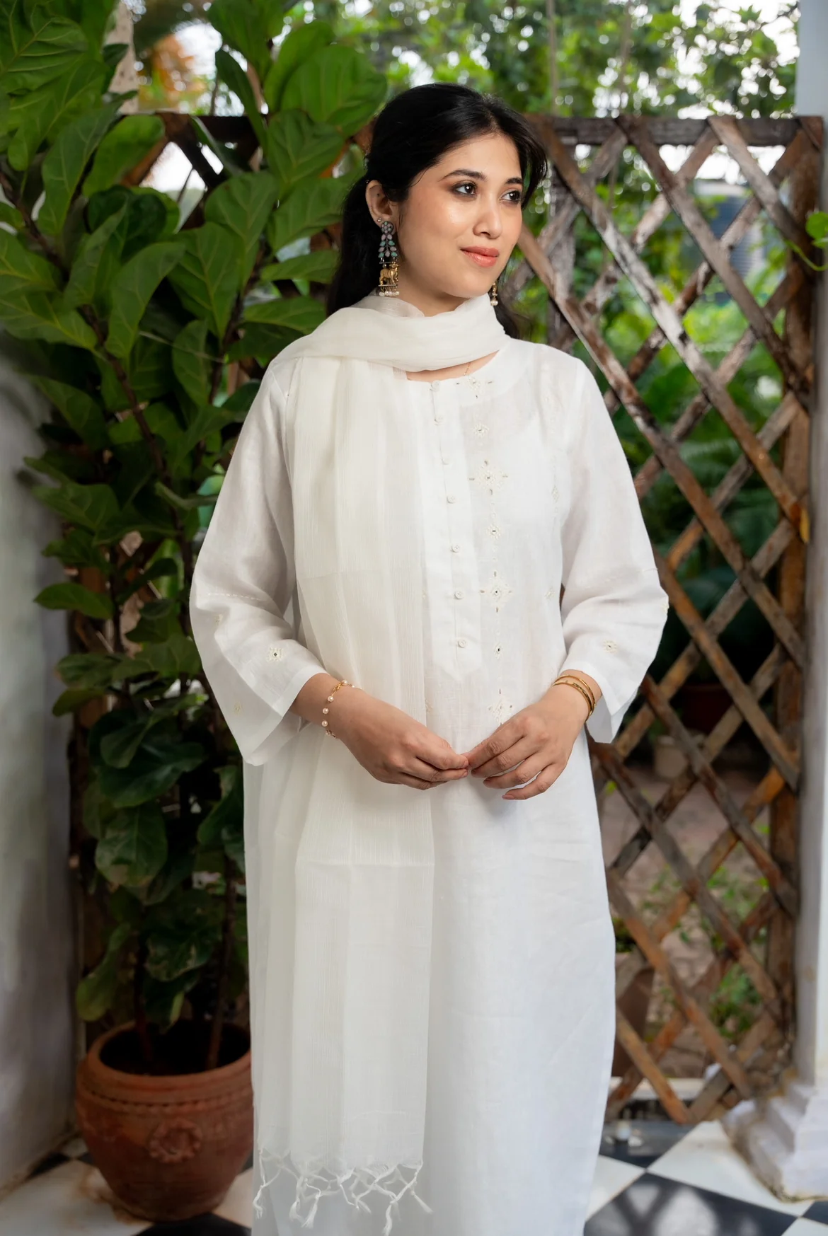 STAR WHITE LINEN SET - Image 8